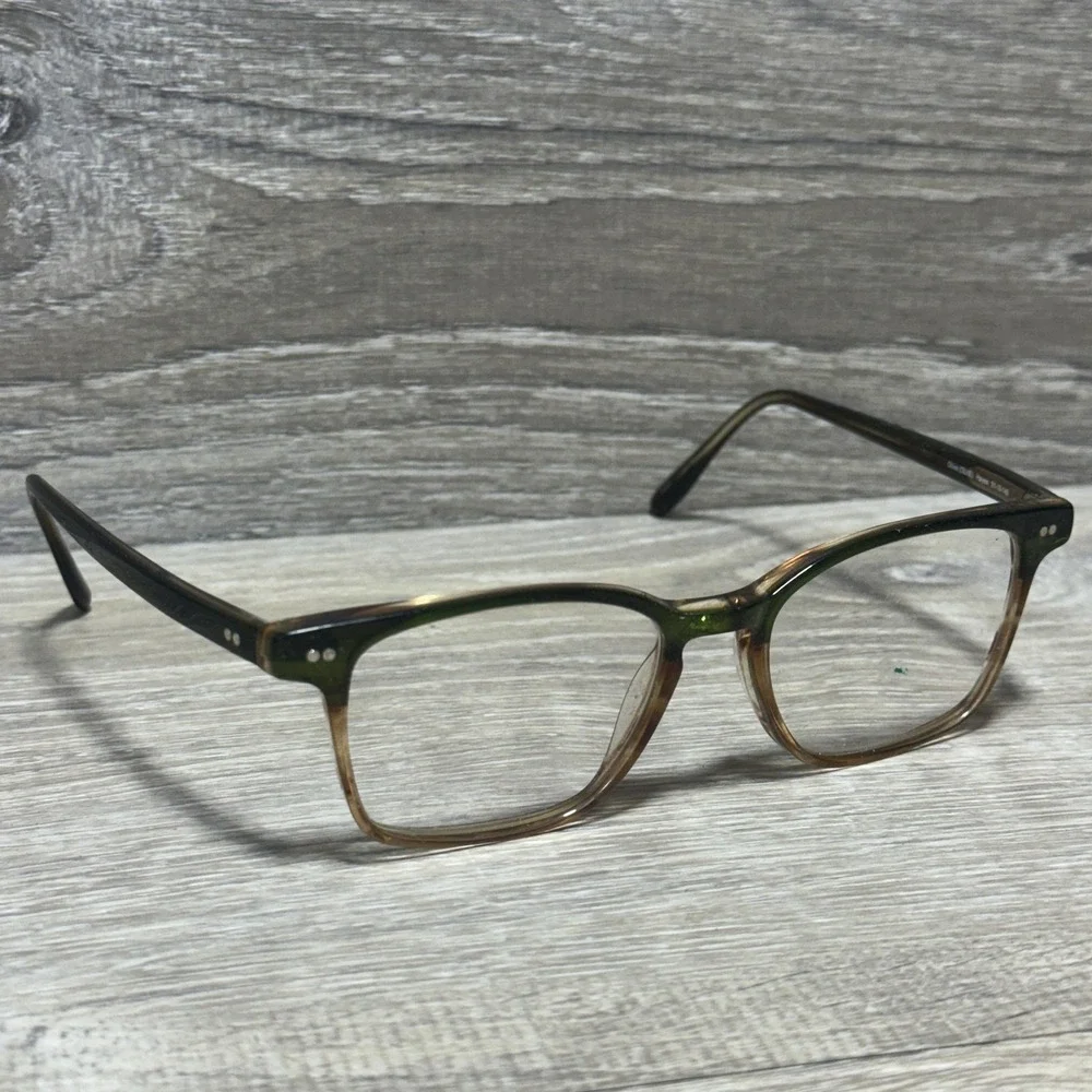 Badgley Mischka Hayes Eyeglasses Women 51-18-145 Green Square‎ Plastic Frame